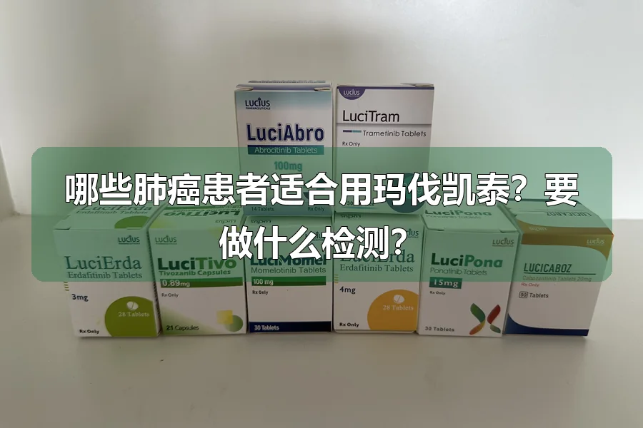 哪些肺癌患者适合用玛伐凯泰？要做什么检测？
